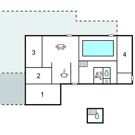 בית נופש Beautiful In With Sauna אבלטופט